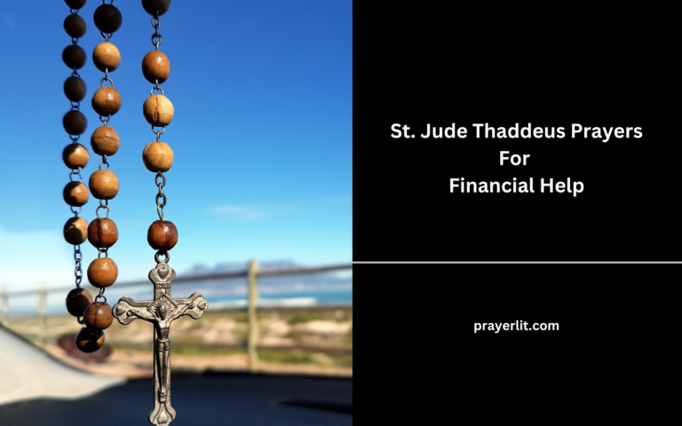 36 Powerful St Jude Thaddeus Prayers For Financial Help 2025 PrayerLit