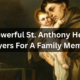 St. Anthony Healing Prayers For A Family Member