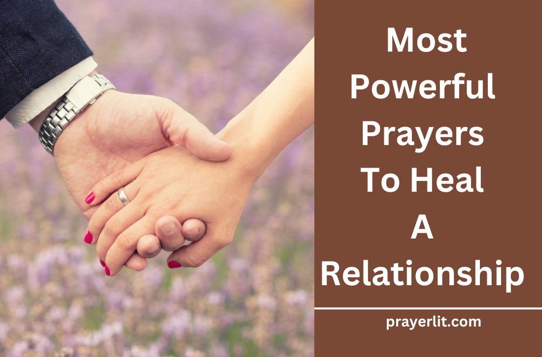 Prayers To Heal A Relationship