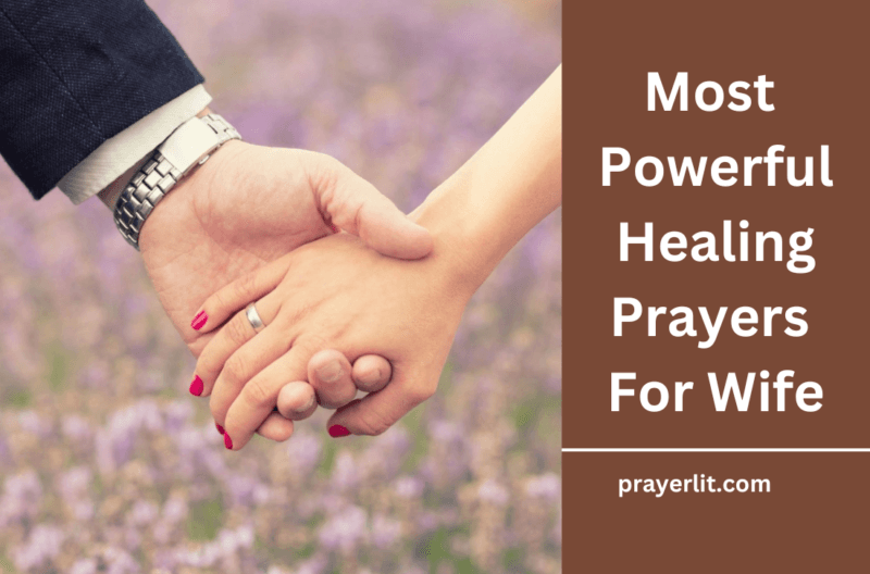 27 Most Powerful Healing Prayers For Wife (2025) PrayerLit