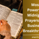 Midnight Prayers For Business Breakthrough