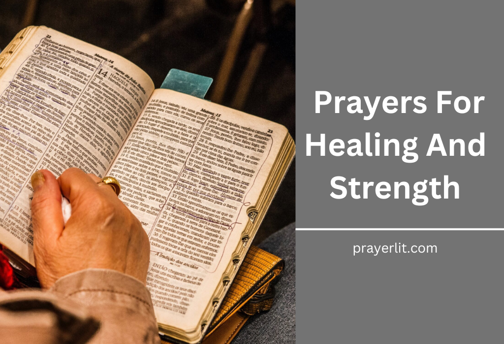 Prayers For Healing And Strength