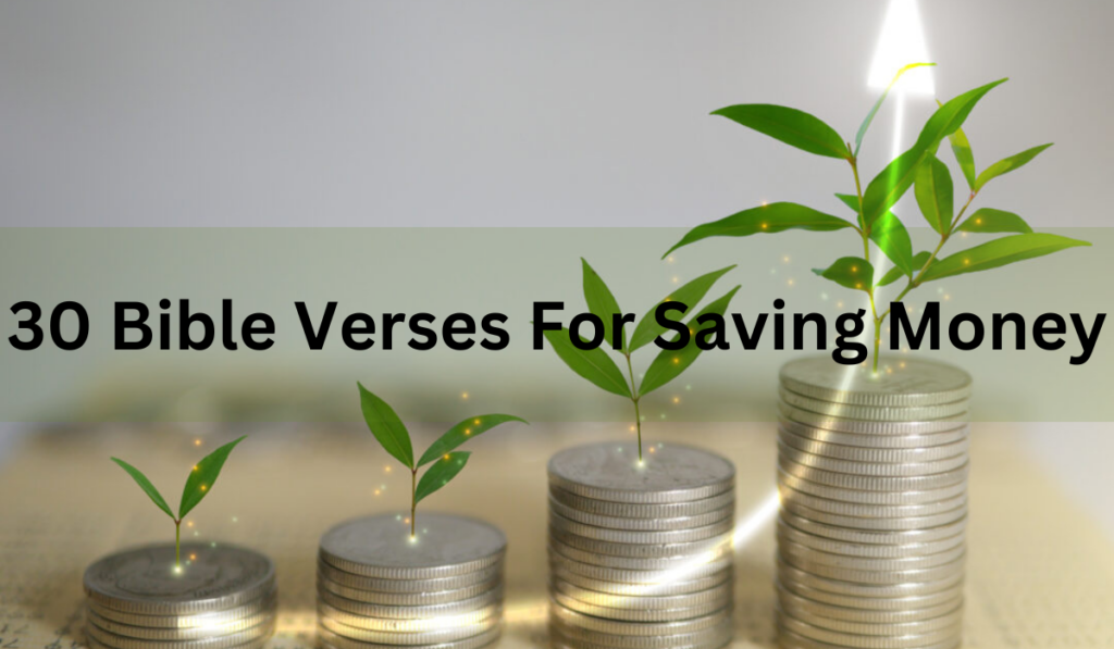 Bible Verses For Saving Money