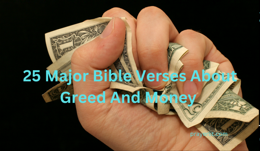 Bible Verses About Greed And Money