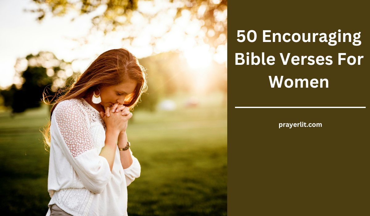 Encouraging Bible Verses For Women