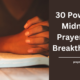 Midnight Prayers For Breakthrough