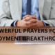 Prayers for employment breakthrough