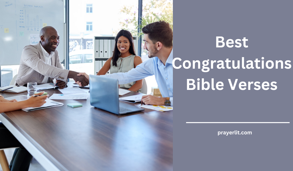 congratulations Bible verses