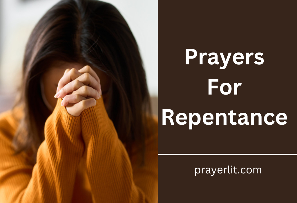 Prayers For Repentance