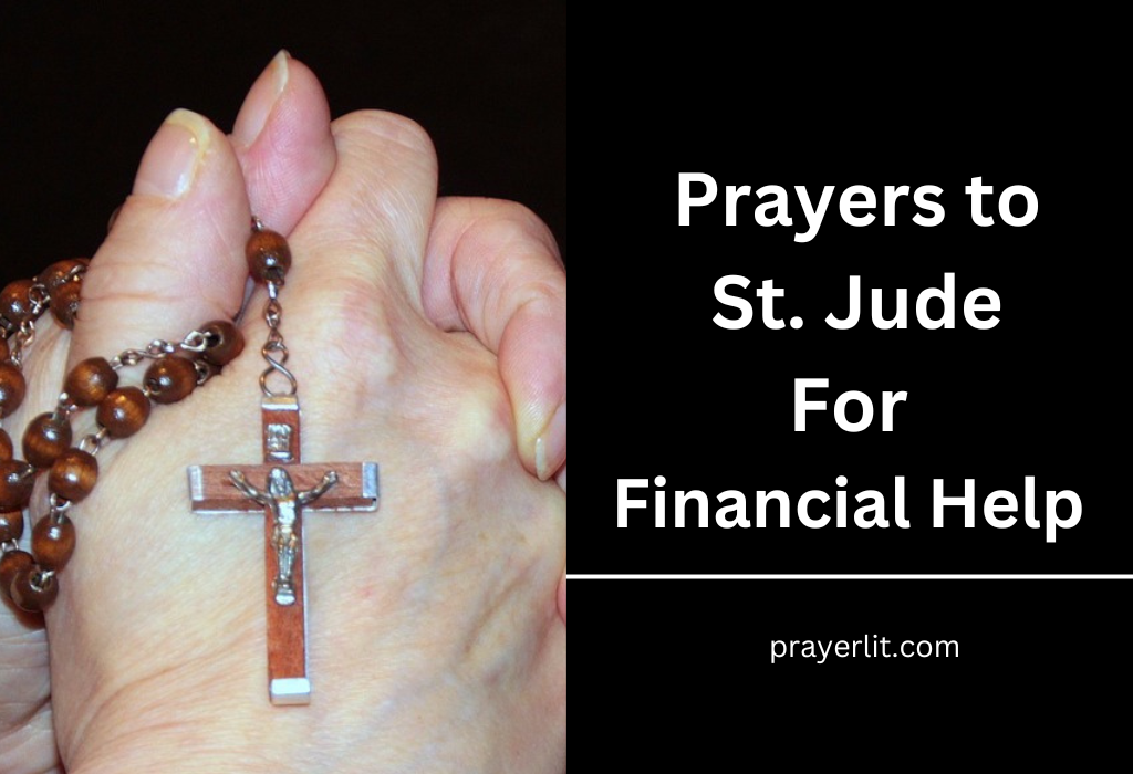 Prayers to St. Jude For Financial Help