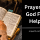 Prayer To God For Help