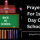 Prayers For 1st Day Of School