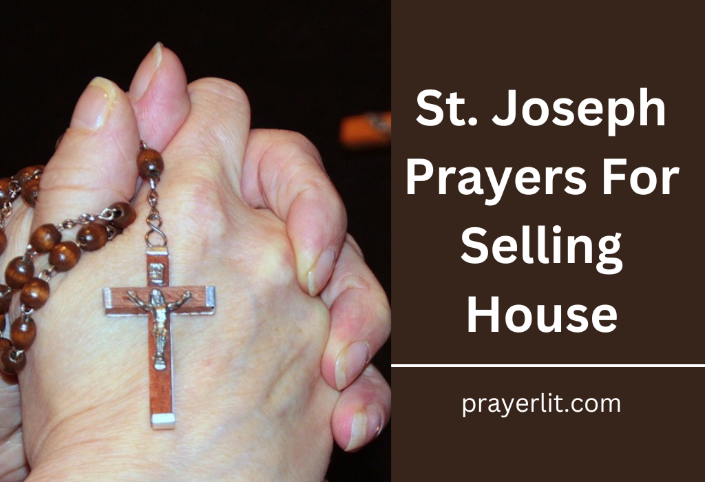 St. Joseph Prayers For Selling House