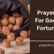 Prayers For Good Fortune