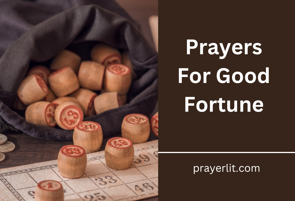 Prayers For Good Fortune