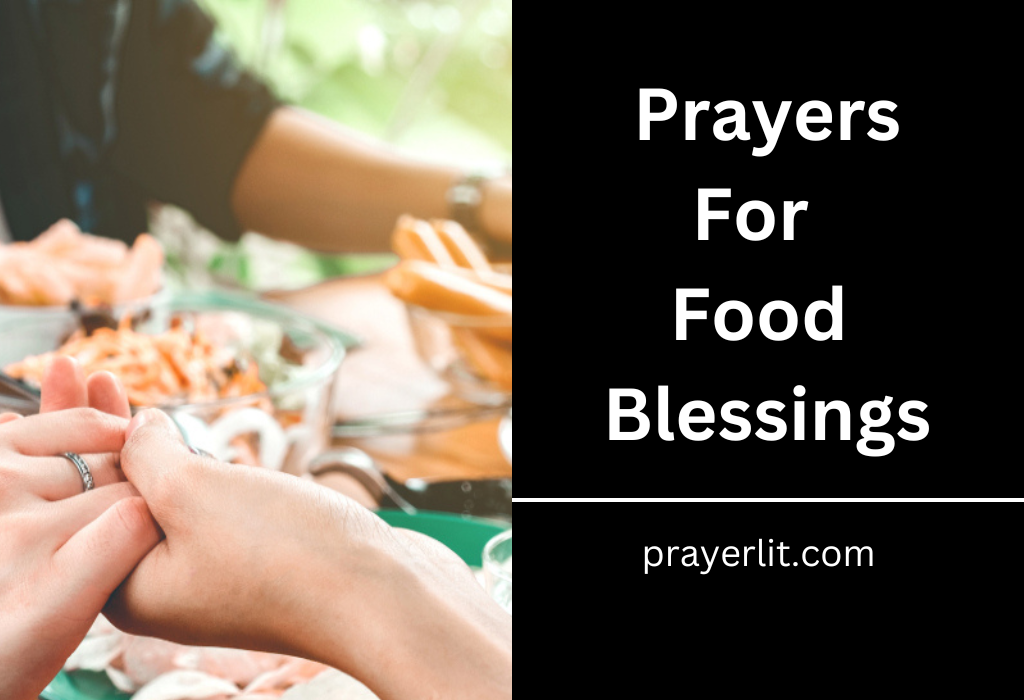 Prayers For Food Blessings