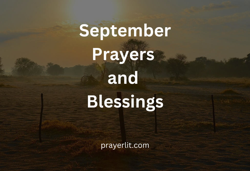 September Prayers and Blessings