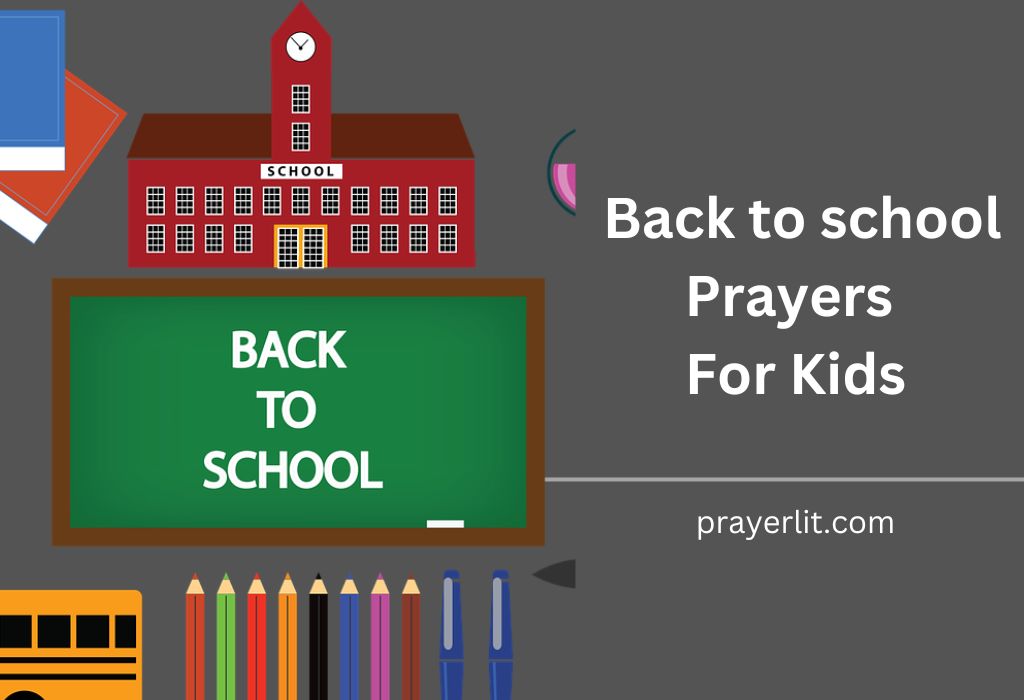  Back to school Prayers For Kids