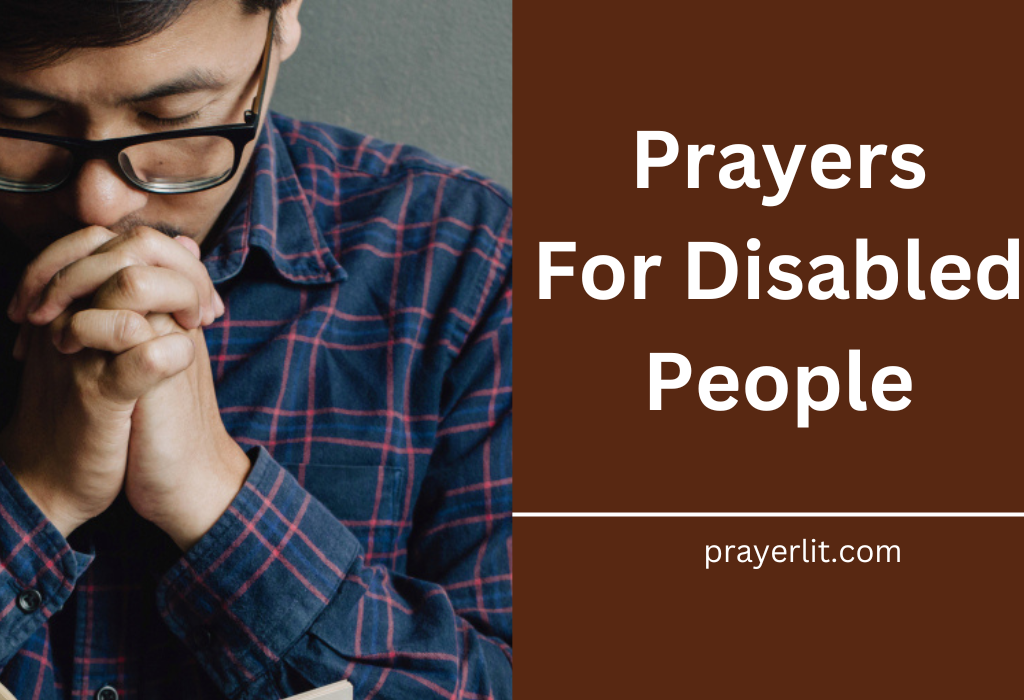 Prayers For Disabled People