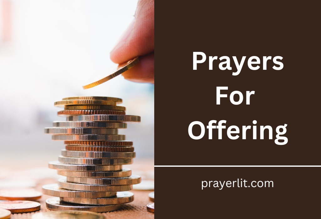 Prayers For Offering