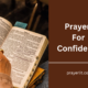 Prayers For Confidence