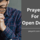 Prayers For Open Doors