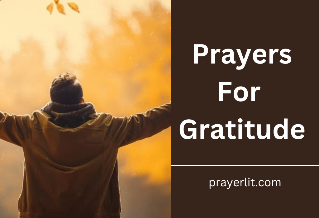 Prayers For Gratitude