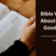 Bible Verses About God's Goodness