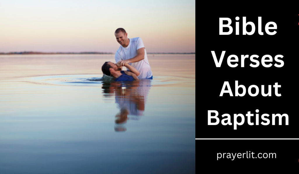 Bible Verses About Baptism