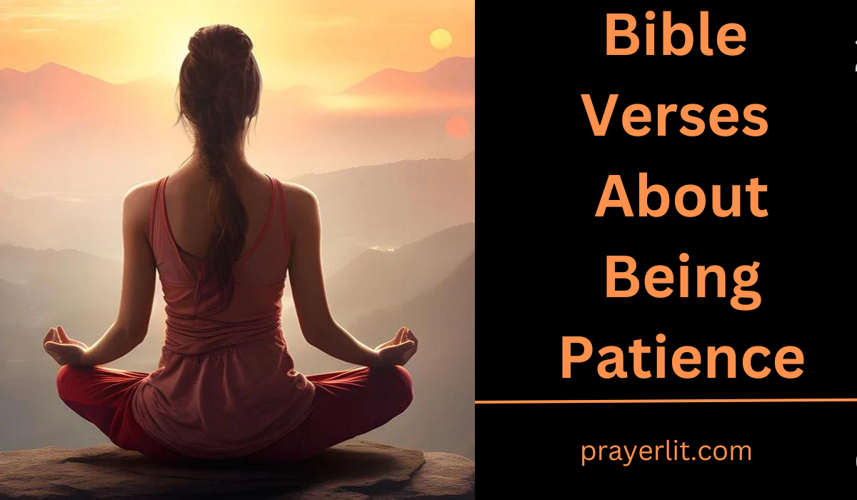 Bible Verses About Being Patience