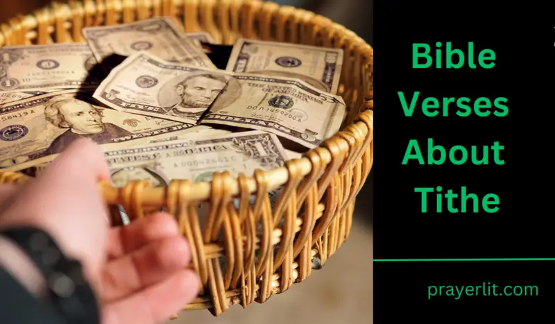 30 Powerful Bible Verses About Tithing (2025) - PrayerLit