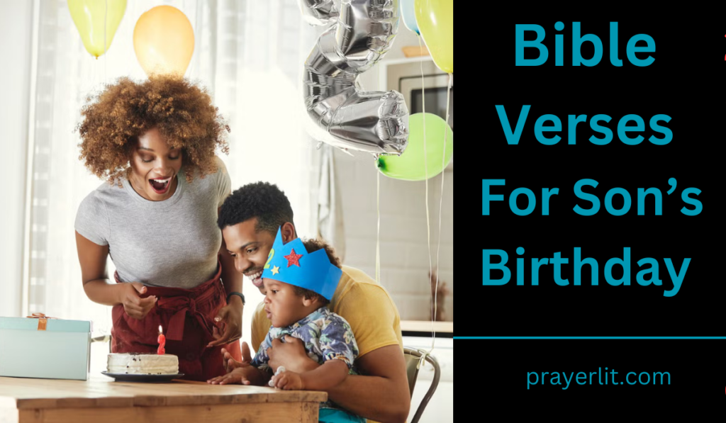 Bible Verses For Son's Birthday