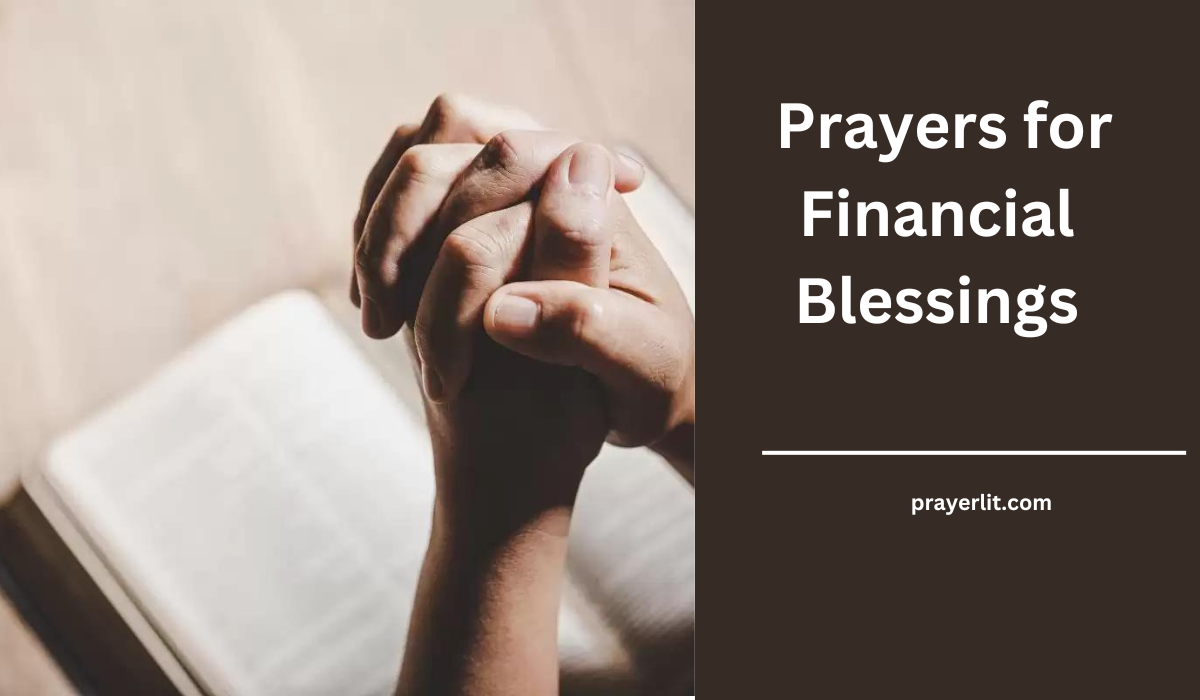 Prayers for Financial Blessings