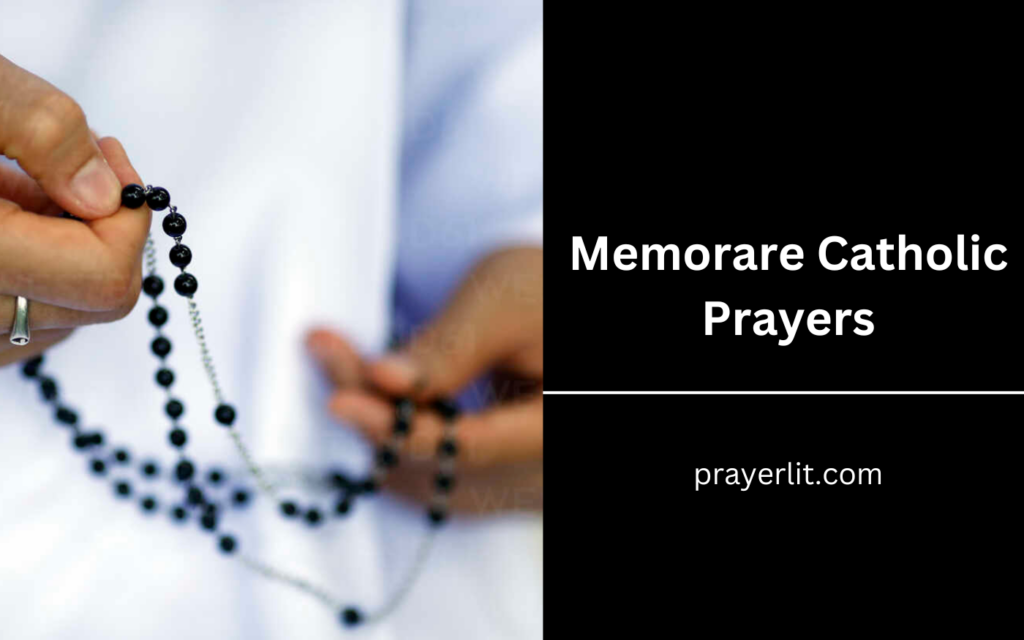 Memorare Catholic Prayers