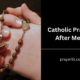 Catholic Prayers After Meals