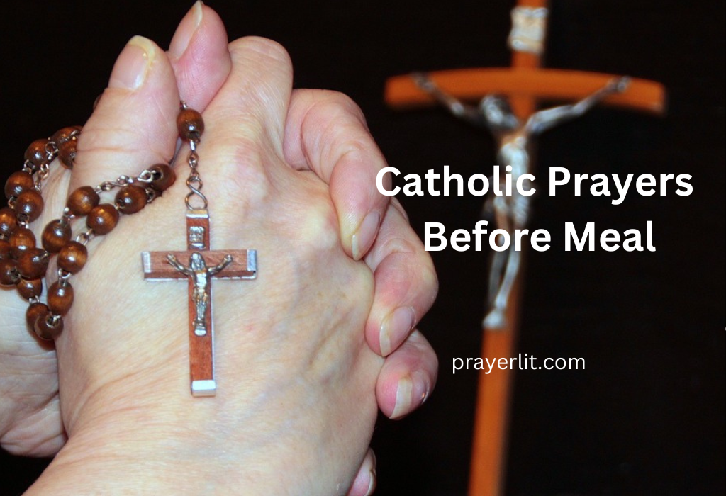 Catholic Prayers Before Meal