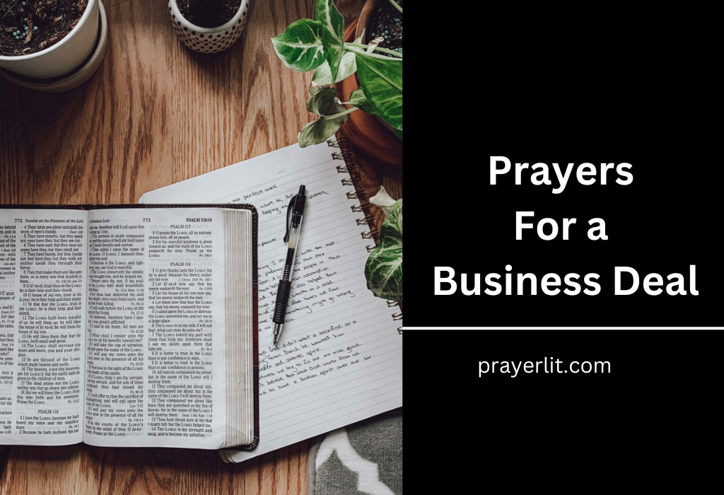 Prayers For a Business Deal