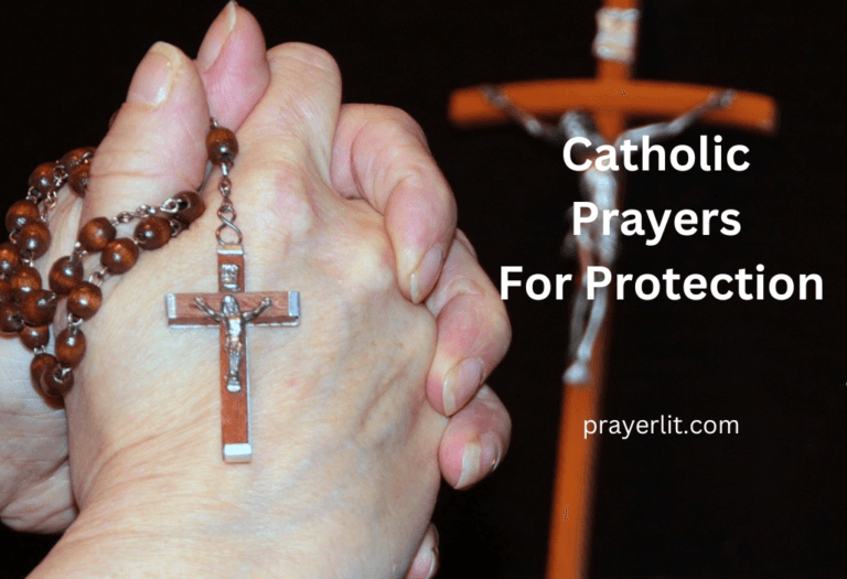 30 Powerful Catholic Prayers For Protection (2026) - PrayerLit