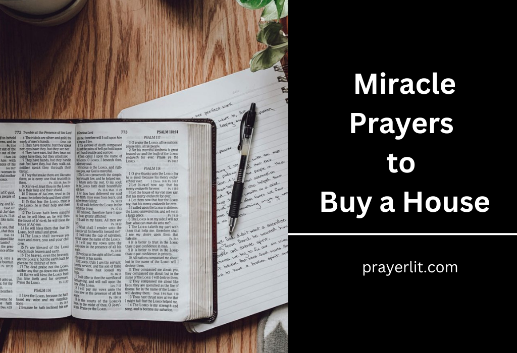 Miracle Prayers to Buy a House