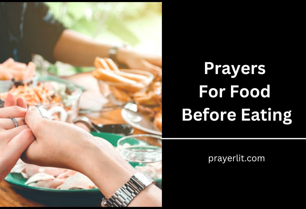 Prayers For Food Before Eating