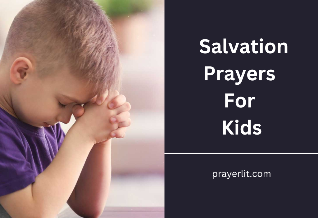 Salvation Prayers For Kids