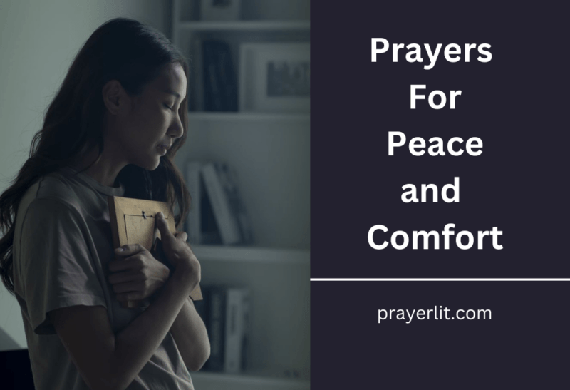 35 Most Amazing Prayers For Peace and Comfort (2026) - PrayerLit