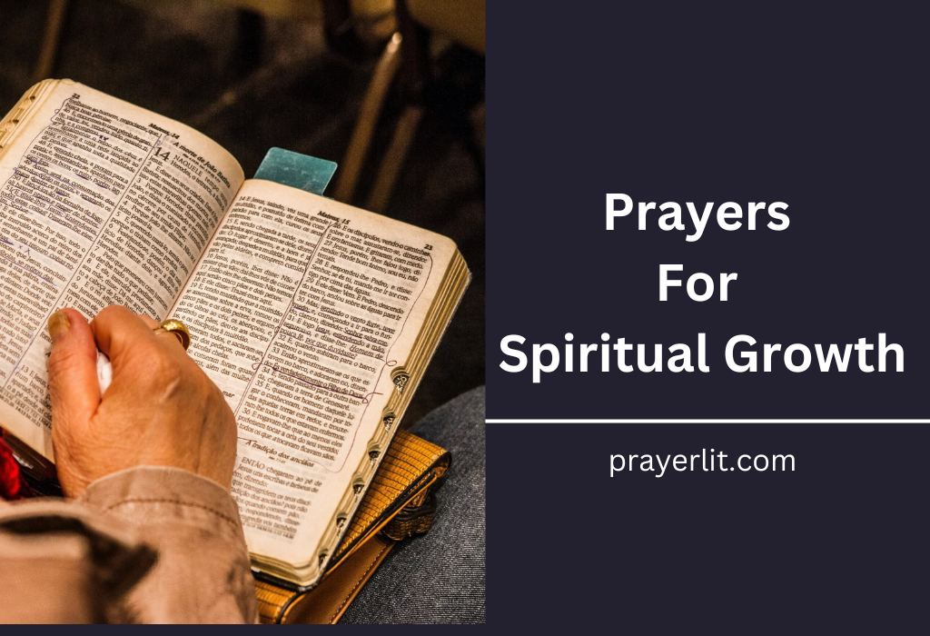 Prayers For Spiritual Growth