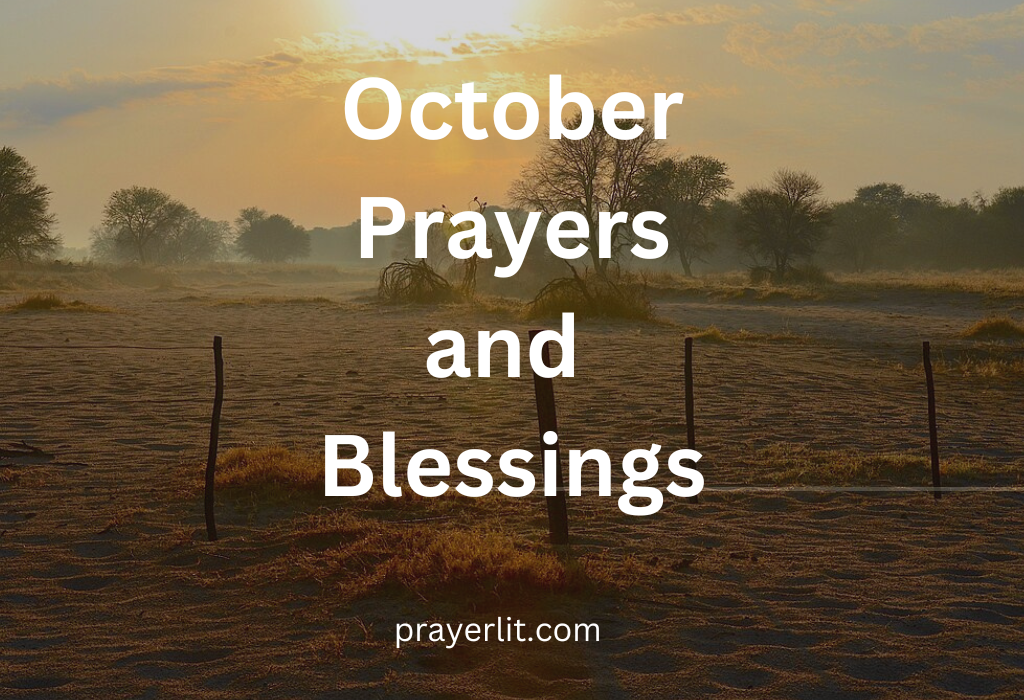 October Prayers and Blessings