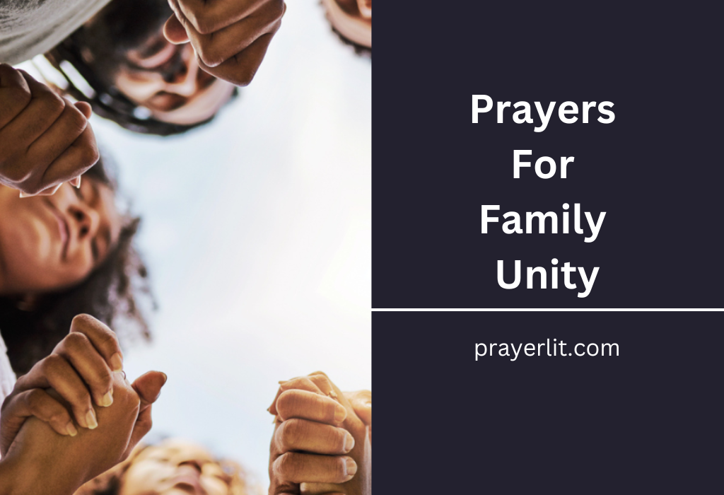 Prayers For Family Unity