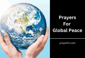 Prayers For Global Peace