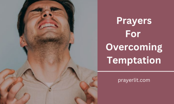 Prayers For Overcoming Temptation