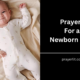 Prayers For a Newborn Baby