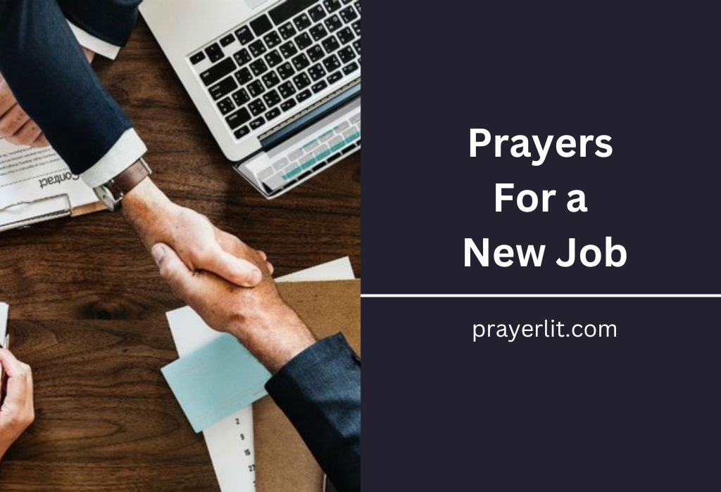 Prayers for a new job