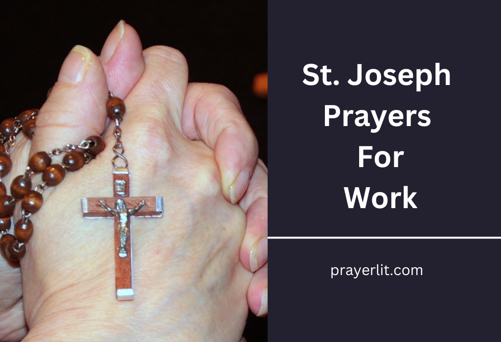 St. Joseph Prayers For Work